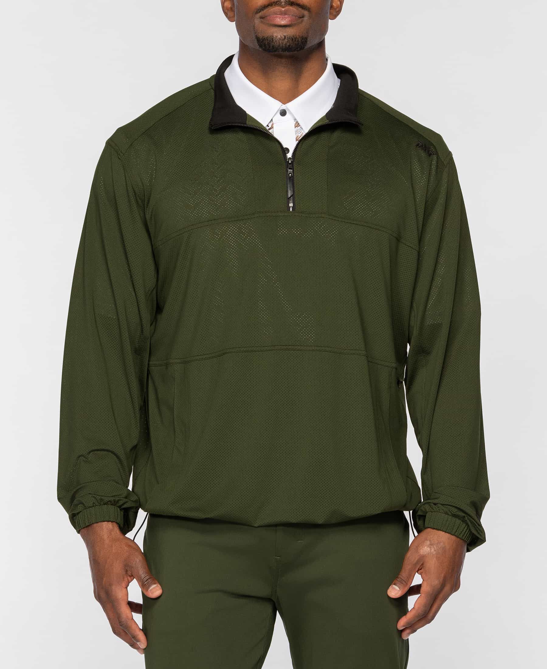 Perforated Jersey 1/4 Zip Pullover | Men's Golf Pullovers | PXG